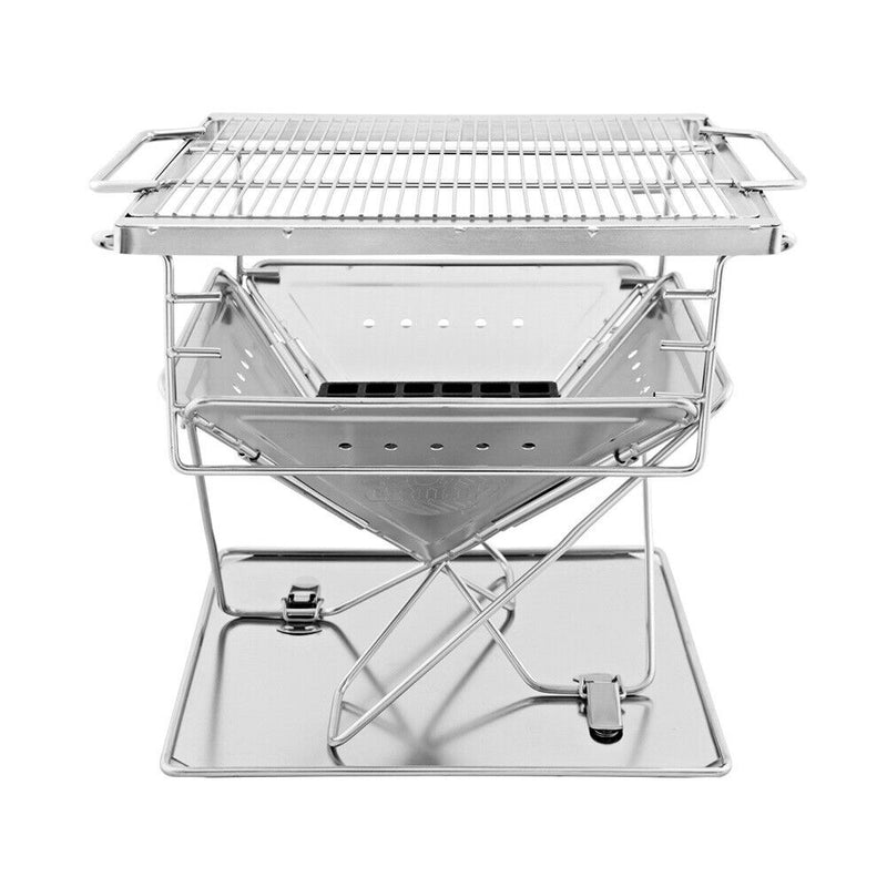 Stainless Steel Portable Folding BBQ