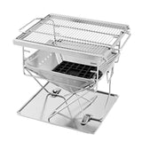 Stainless Steel Portable Folding BBQ