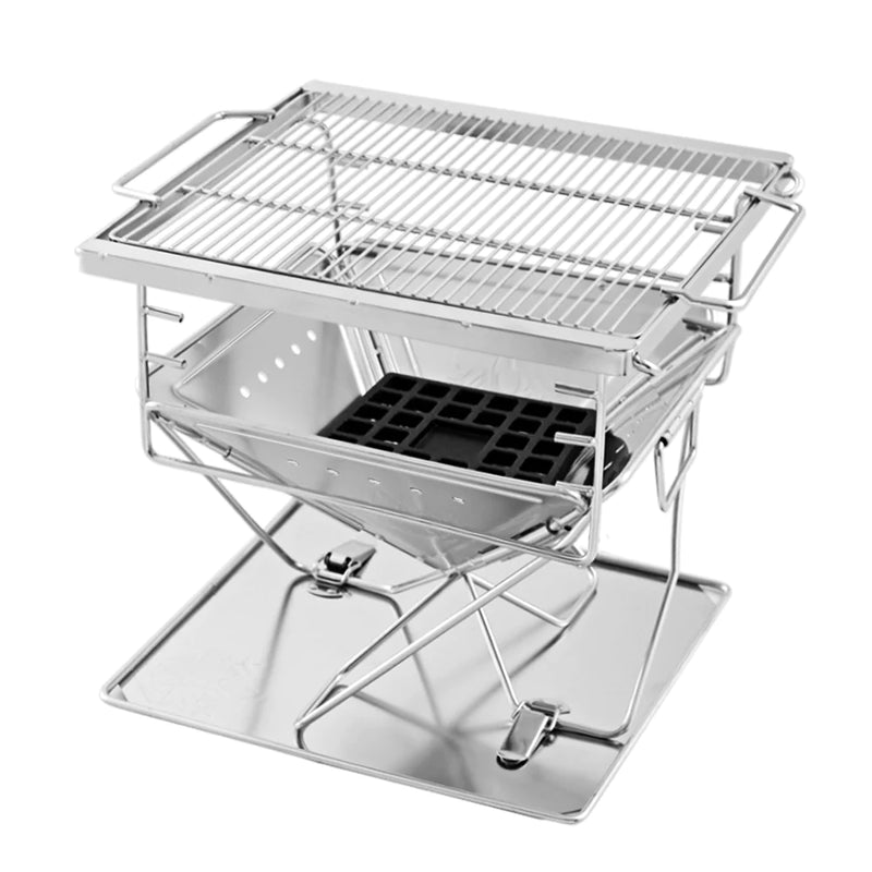 Stainless Steel Portable Folding BBQ